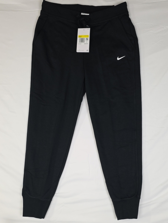 Nike Pants - Nike Black Jogger Sweatpants with White Swoosh Women S
